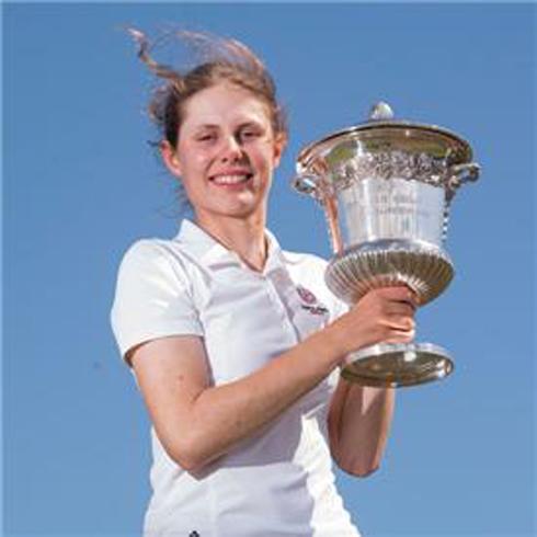 Bel takes the top golfing prize cheadle hulme school upper sixth student bel wardle holds her trophy as winner of the English girls golfing championships in kent