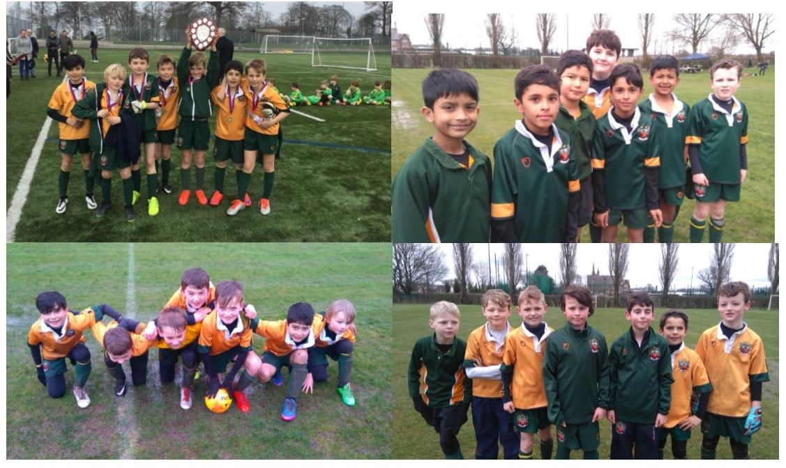 cheadle hulme school U9s boys football teams take part in AJIS tournaments